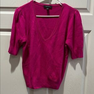 Ann Taylor Bright Pink Sweater
